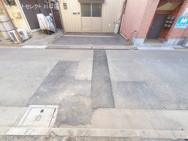 埼玉県蕨市中央7丁目の新築戸建て外構写真 2026年1月27日撮影