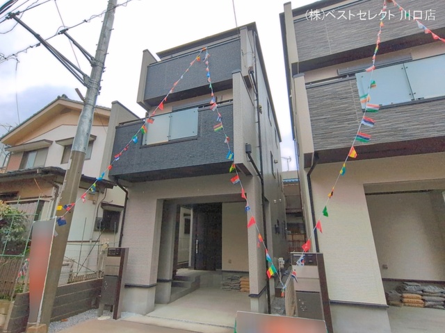 埼玉県蕨市中央7丁目の新築戸建て完成写真 2026年3月25日撮影