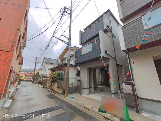 埼玉県蕨市中央7丁目の新築戸建て完成写真 2026年3月25日撮影