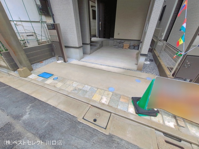 埼玉県蕨市中央7丁目の新築戸建て完成写真 2026年3月25日撮影