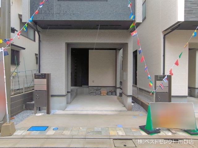 埼玉県蕨市中央7丁目の新築戸建て完成写真 2026年3月25日撮影