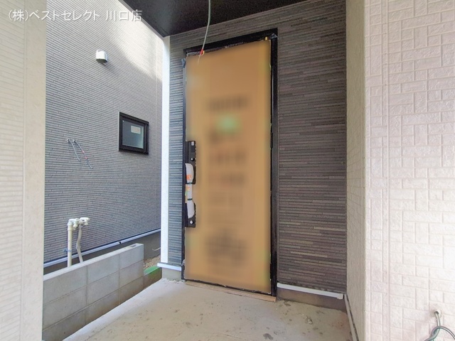 埼玉県蕨市中央７丁目の新築戸建て外構写真 2026年1月27日撮影