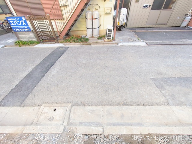 埼玉県蕨市中央７丁目の新築戸建て外構写真 2026年1月27日撮影