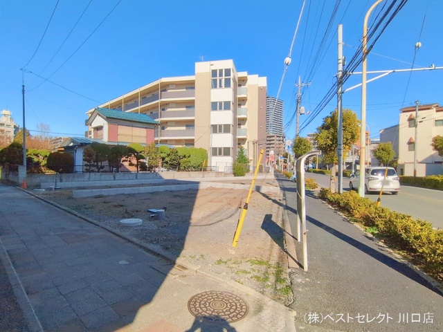 埼玉県蕨市中央3丁目の新築戸建て更地・土地写真 2026年1月22日撮影