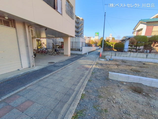 埼玉県蕨市中央3丁目の新築戸建て更地・土地写真 2026年1月22日撮影