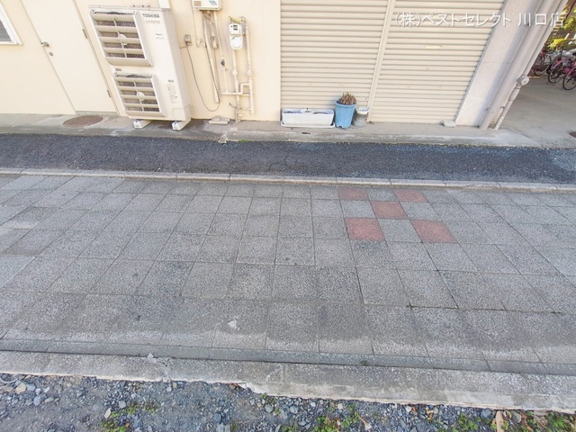 埼玉県蕨市中央3丁目の新築戸建て更地・土地写真 2026年1月22日撮影