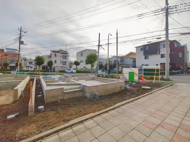 埼玉県蕨市中央3丁目の新築戸建て基礎写真 2026年2月26日撮影