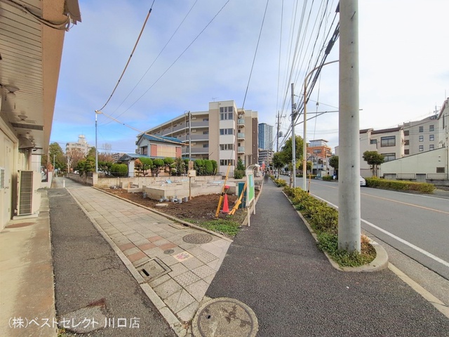 埼玉県蕨市中央3丁目の新築戸建て基礎写真 2026年2月26日撮影