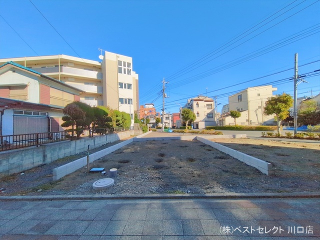 埼玉県蕨市中央３丁目の新築戸建て更地・土地写真 2026年1月22日撮影