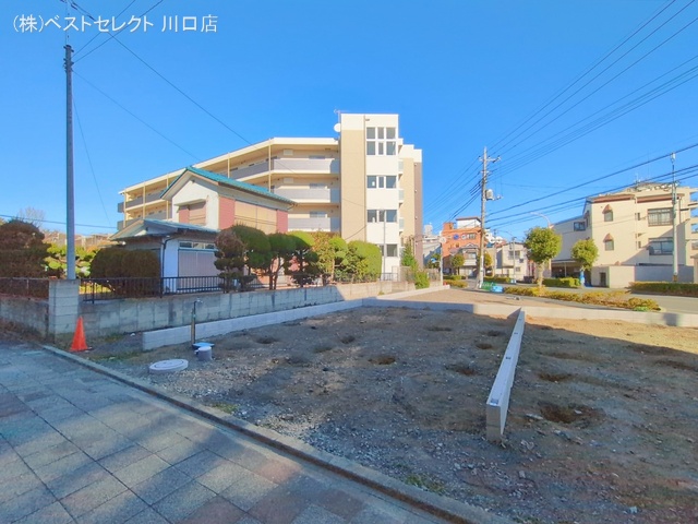 埼玉県蕨市中央３丁目の新築戸建て更地・土地写真 2026年1月22日撮影