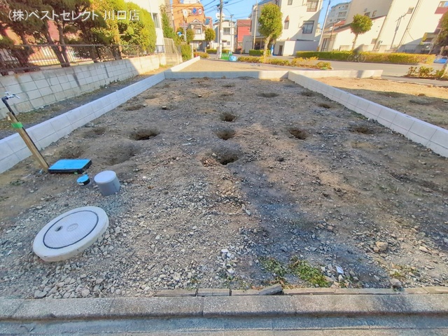 埼玉県蕨市中央３丁目の新築戸建て更地・土地写真 2026年1月22日撮影