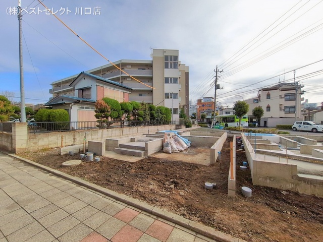 埼玉県蕨市中央３丁目の新築戸建て基礎写真 2026年2月26日撮影