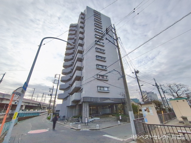 埼玉県戸田市本町5丁目のマンション『アルシオン戸田公園』外観写真 2026年1月27日撮影