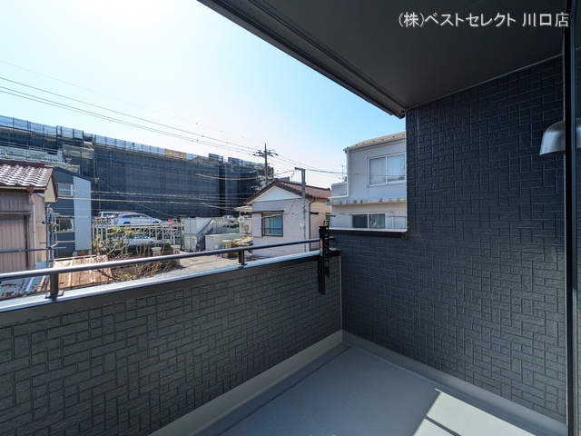 埼玉県川口市前川4丁目の新築戸建てバルコニー写真 2026年3月4日撮影