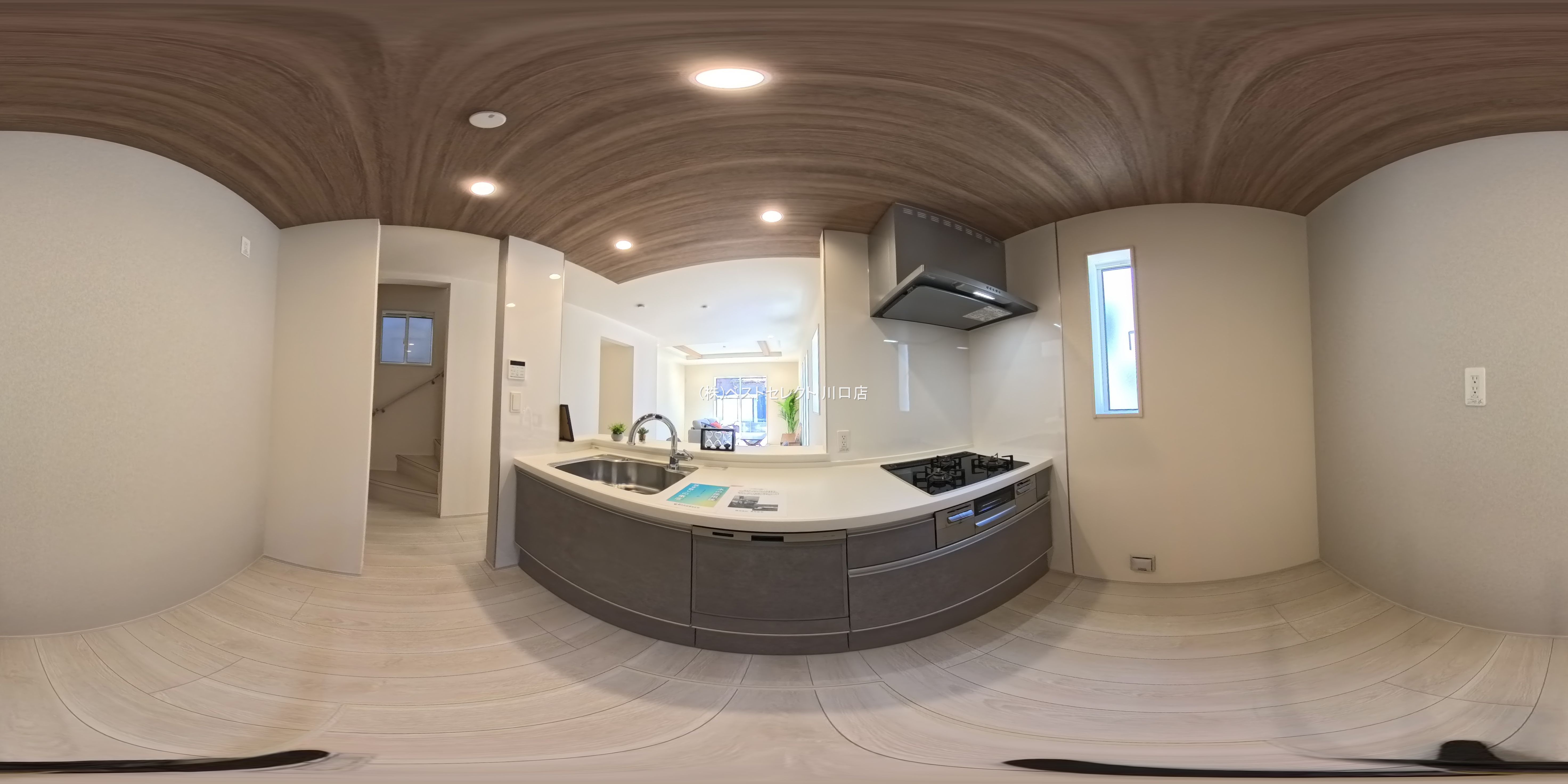 埼玉県川口市前川４丁目の新築戸建てパノラマ（キッチン）写真 2026年3月4日撮影