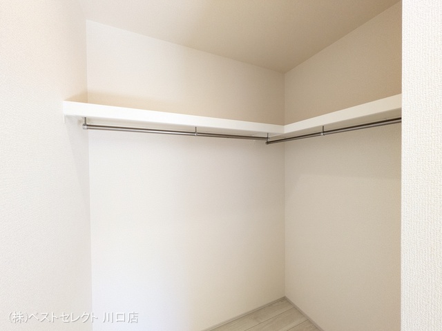 埼玉県川口市前川４丁目の新築戸建て収納(ウォークインクローゼット)写真 2026年3月4日撮影