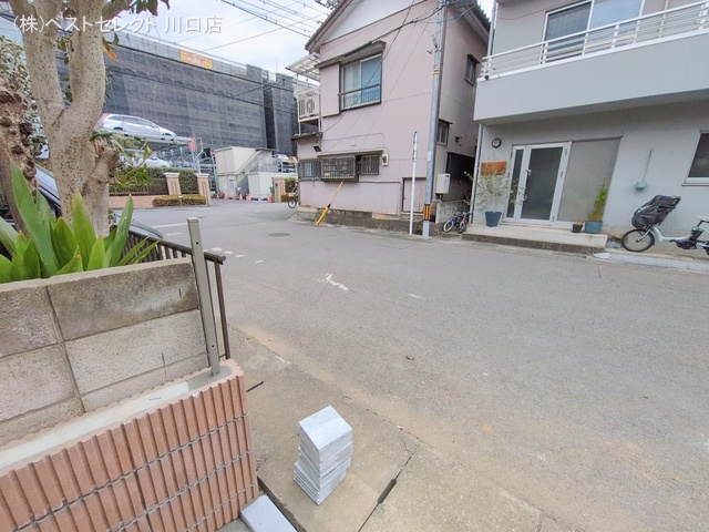 埼玉県川口市前川4丁目の新築戸建て外構写真 2026年1月27日撮影