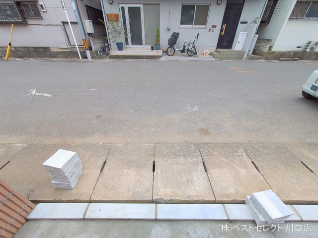 埼玉県川口市前川4丁目の新築戸建て外構写真 2026年1月27日撮影