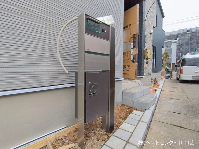 埼玉県川口市前川4丁目の新築戸建て外構写真 2026年1月27日撮影