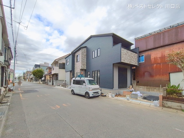 埼玉県川口市前川4丁目の新築戸建て外構写真 2026年1月27日撮影