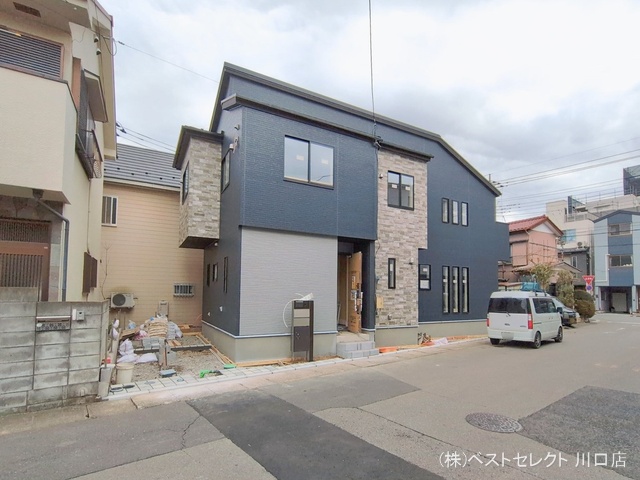 埼玉県川口市前川4丁目の新築戸建て外構写真 2026年1月27日撮影