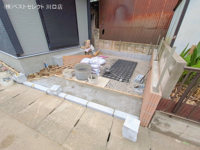 埼玉県川口市前川4丁目の新築戸建て外構写真 2026年1月27日撮影