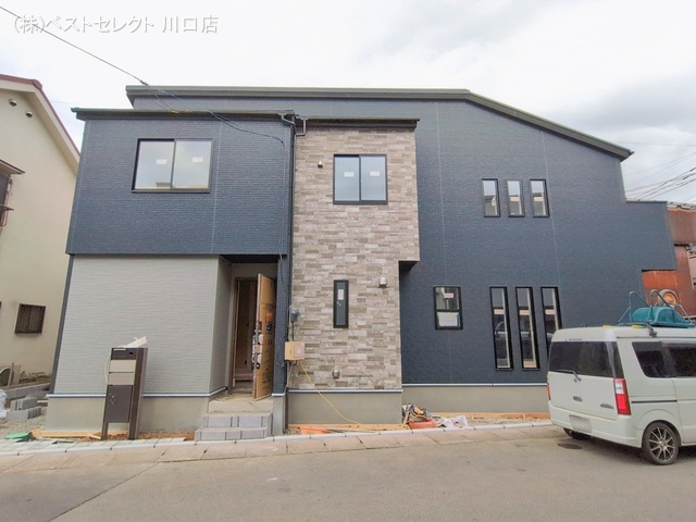 埼玉県川口市前川4丁目の新築戸建て外構写真 2026年1月27日撮影