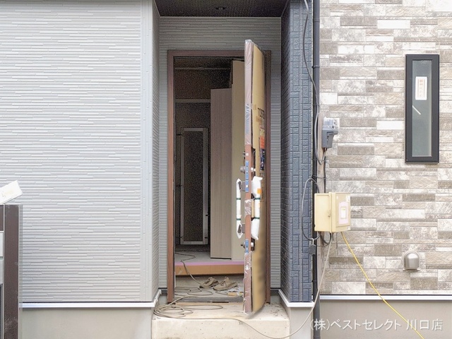 埼玉県川口市前川4丁目の新築戸建て外構写真 2026年1月27日撮影