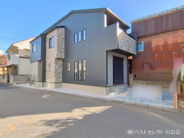 埼玉県川口市前川4丁目の新築戸建て完成写真 2026年2月18日撮影