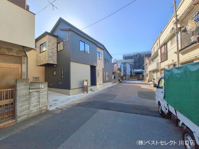 埼玉県川口市前川4丁目の新築戸建て完成写真 2026年2月18日撮影