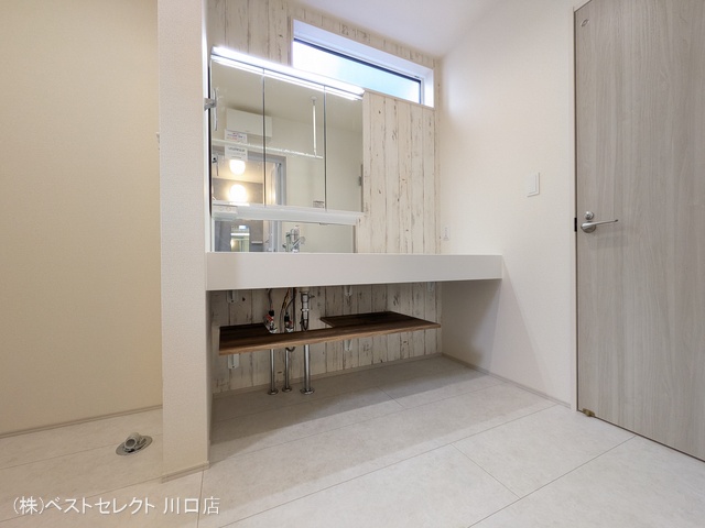 埼玉県川口市前川4丁目の新築戸建て洗面所写真 2026年3月4日撮影