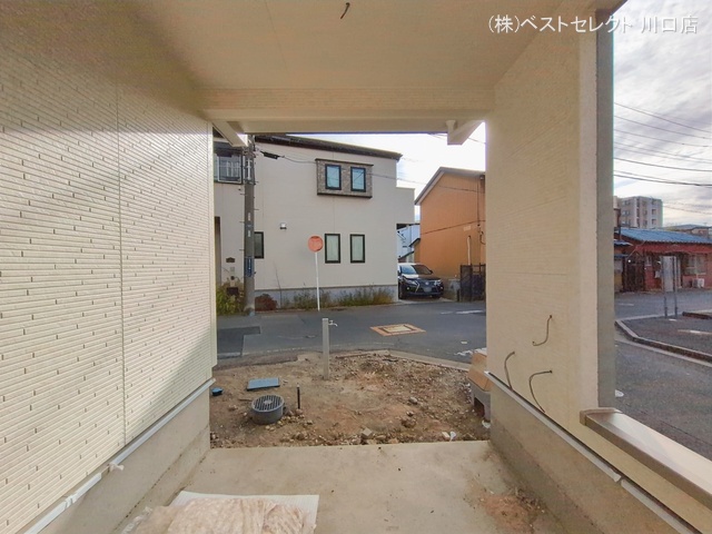 埼玉県戸田市喜沢２丁目の新築戸建て外構写真 2026年1月27日撮影