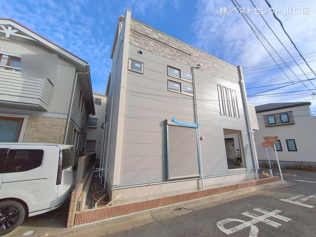 埼玉県戸田市喜沢２丁目の新築戸建て外構写真 2026年1月27日撮影