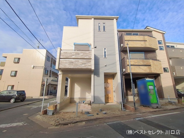 埼玉県戸田市喜沢２丁目の新築戸建て外構写真 2026年1月27日撮影