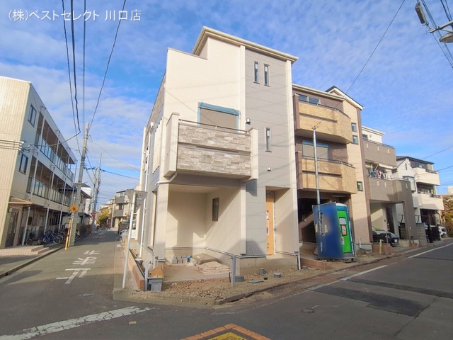 埼玉県戸田市喜沢２丁目の新築戸建て外構写真 2026年1月27日撮影