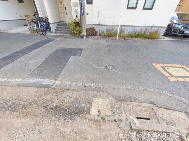 埼玉県戸田市喜沢２丁目の新築戸建て外構写真 2026年1月27日撮影
