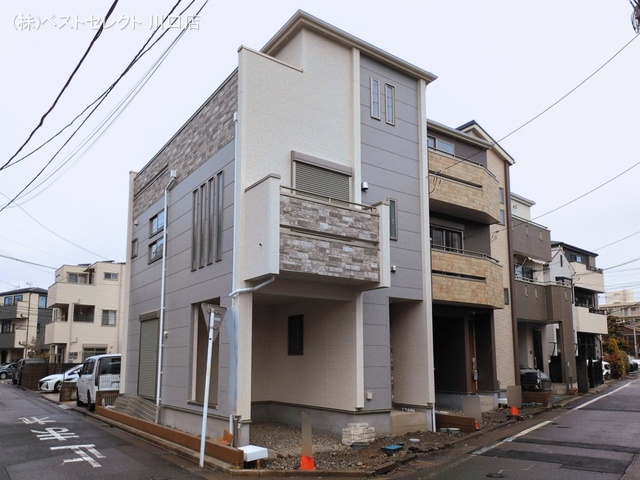 埼玉県戸田市喜沢２丁目の新築戸建て外構写真 2026年3月3日撮影