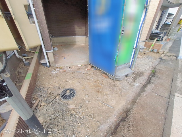 埼玉県戸田市喜沢２丁目の新築戸建て外構写真 2026年1月27日撮影