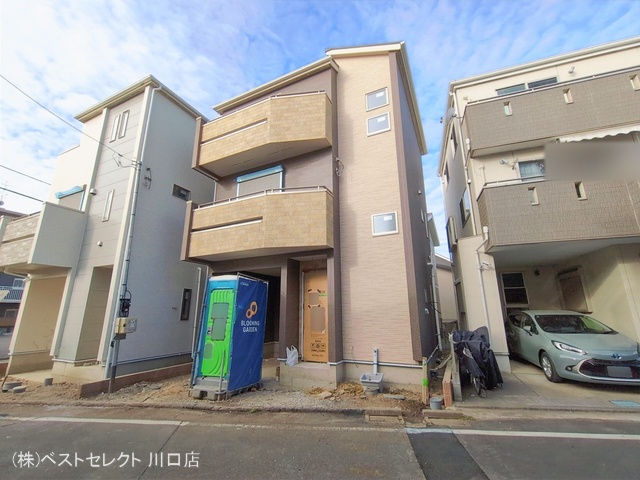 埼玉県戸田市喜沢２丁目の新築戸建て外構写真 2026年1月27日撮影