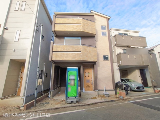 埼玉県戸田市喜沢２丁目の新築戸建て外構写真 2026年1月27日撮影