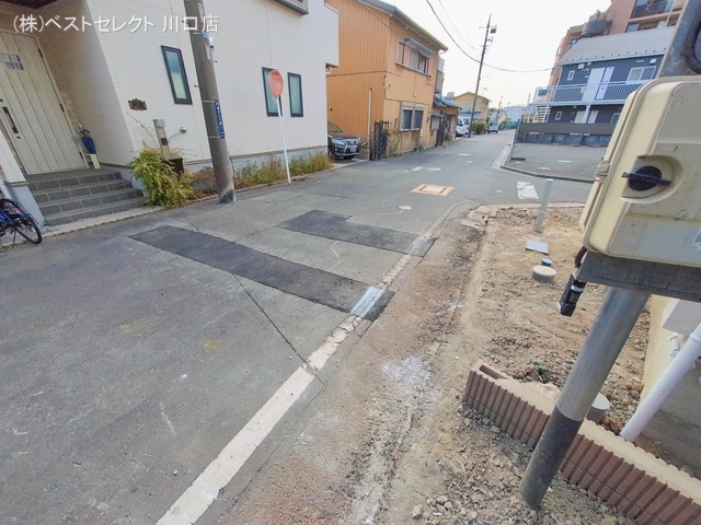 埼玉県戸田市喜沢２丁目の新築戸建て外構写真 2026年1月27日撮影