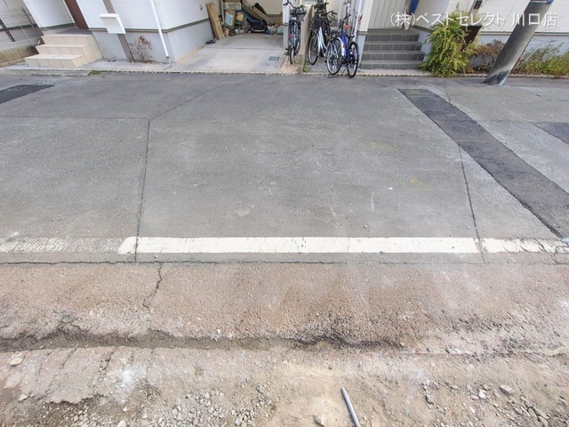 埼玉県戸田市喜沢２丁目の新築戸建て外構写真 2026年1月27日撮影