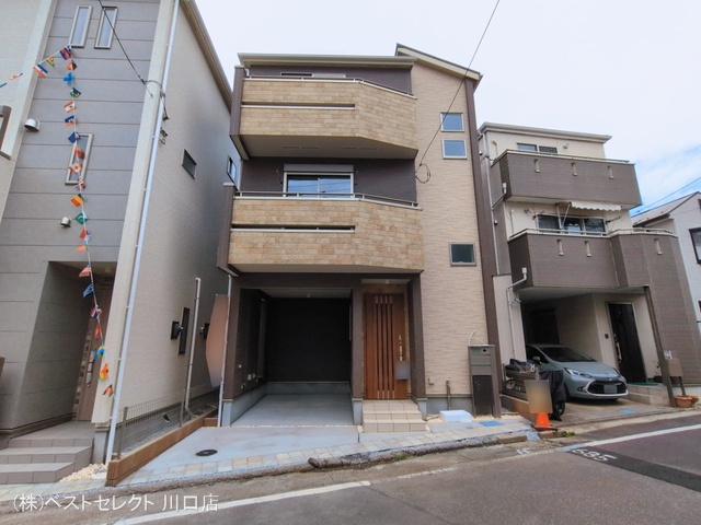 埼玉県戸田市喜沢２丁目の新築戸建て完成写真 2026年3月18日撮影