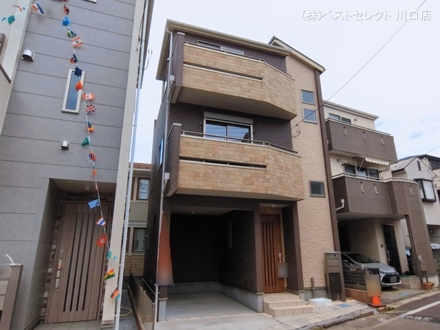 埼玉県戸田市喜沢２丁目の新築戸建て完成写真 2026年3月18日撮影