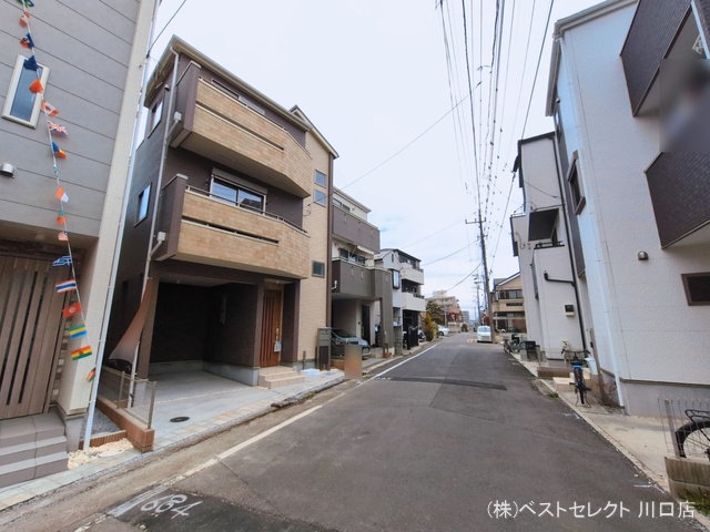 埼玉県戸田市喜沢２丁目の新築戸建て完成写真 2026年3月18日撮影