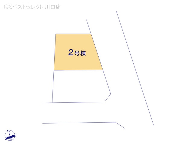 埼玉県戸田市喜沢２丁目の新築戸建て全体区画図 ※図面と異なる場合は現況を優先