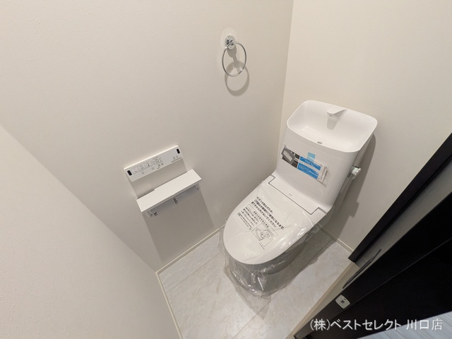 埼玉県戸田市笹目2丁目の新築戸建てトイレ写真 2026年3月11日撮影