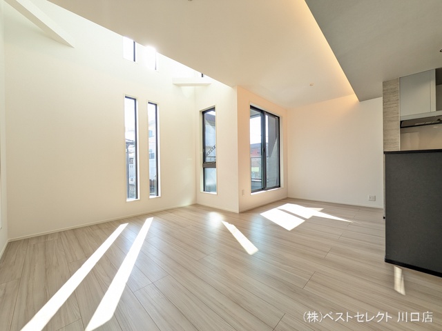 埼玉県戸田市笹目2丁目の新築戸建てリビング写真 2026年3月11日撮影