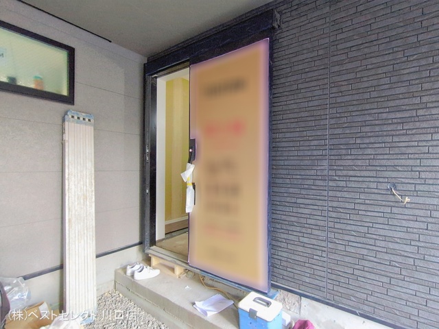 埼玉県戸田市笹目２丁目の新築戸建て外構写真 2026年2月4日撮影