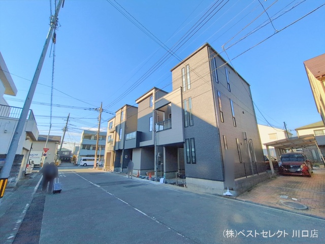 埼玉県戸田市笹目２丁目の新築戸建て外構写真 2026年2月4日撮影